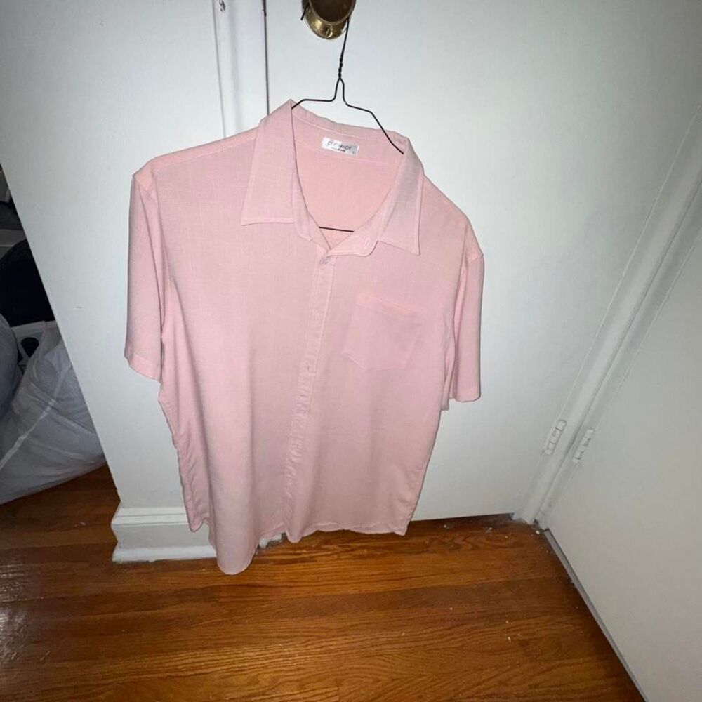 Bresciani Men's Pink Shirt